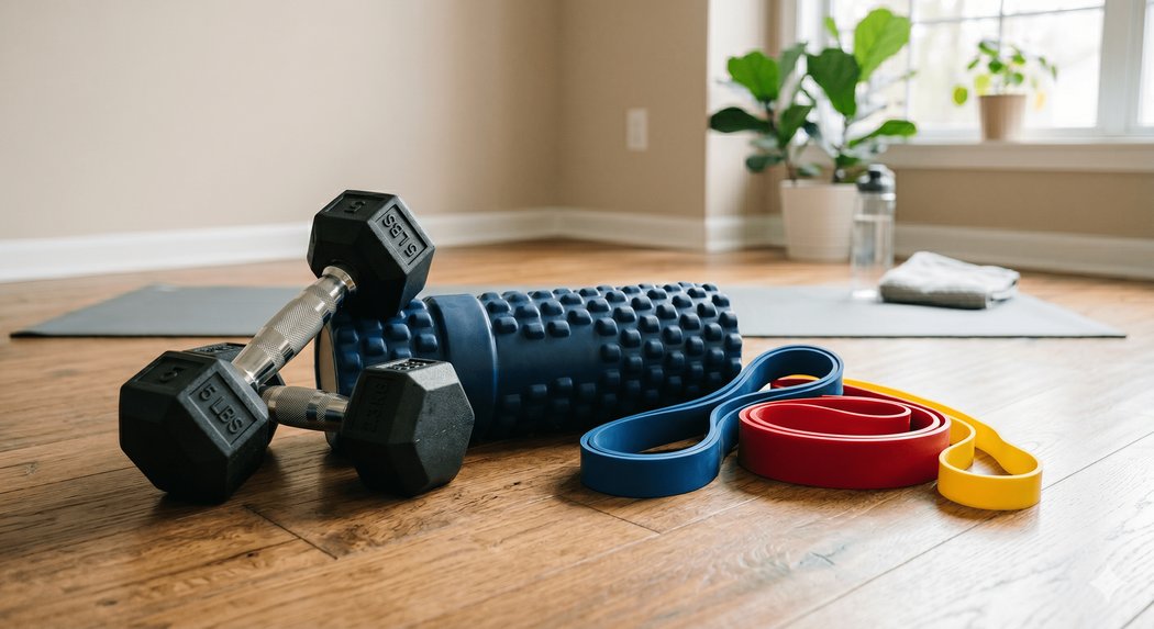In-home physiotherapy exercise equipment used for personalized rehab treatment